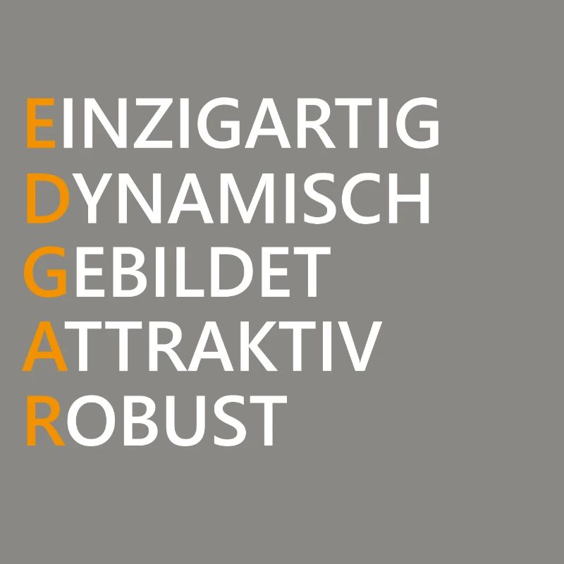 Edgar Name Geschenk