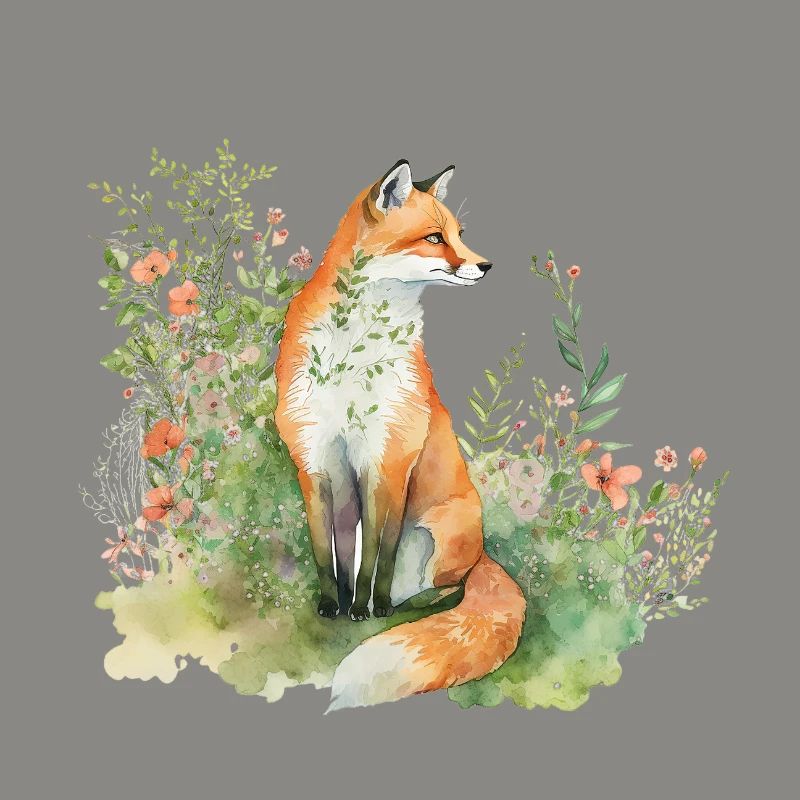 Renard dans le pré