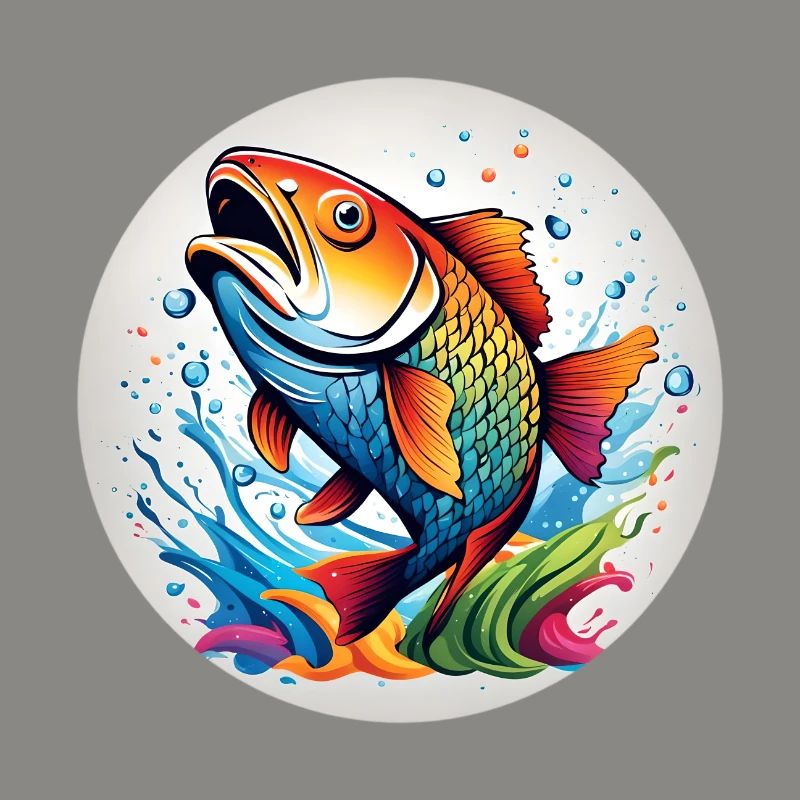 Fisch runder Batch