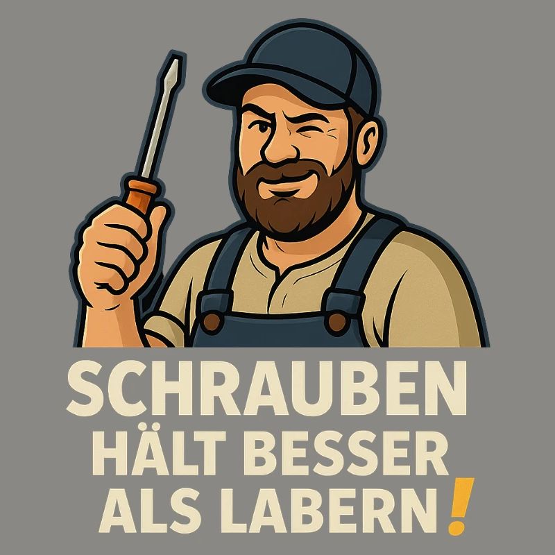 Screwing holds better than babbling