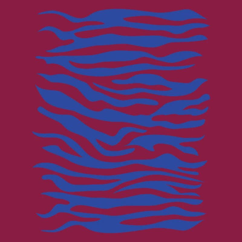 Zebra Pattern Blue