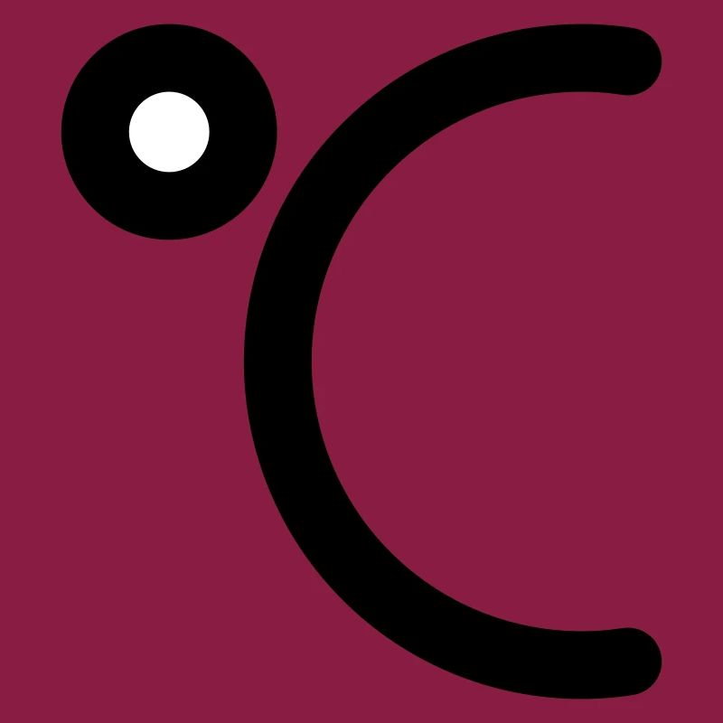 Degrees Celsius icon to personalize