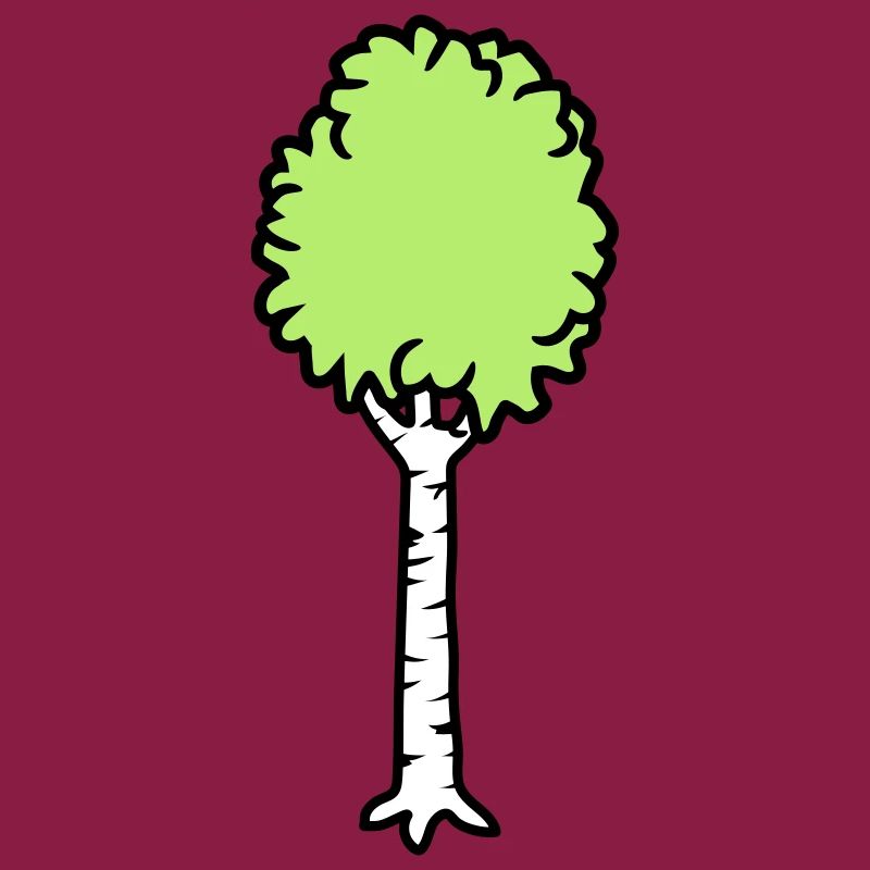 Birke Bäumchen Cool