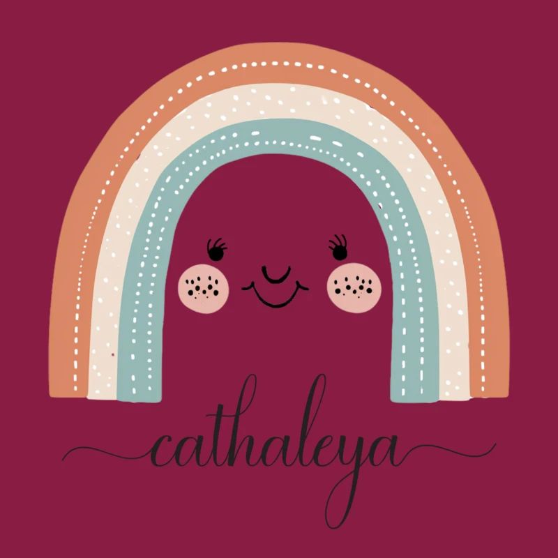 Cathaleya! Rainbow design, customizable
