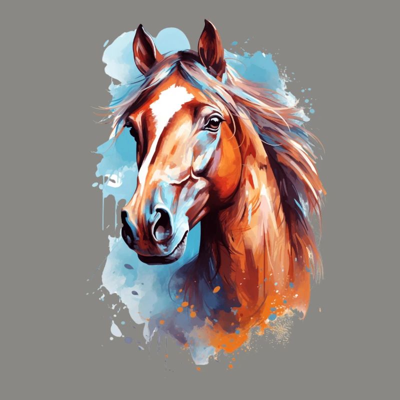 Conception du cheval Aqaurell