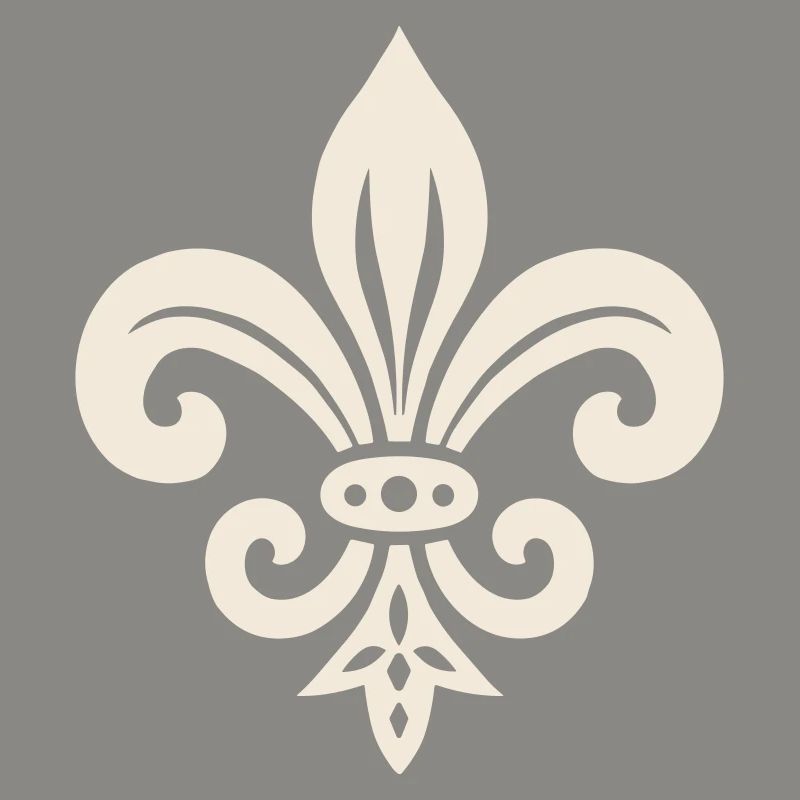 Simple Fleur de lis Design