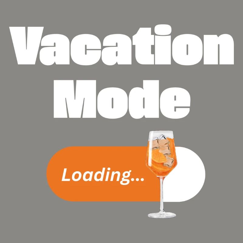 Vacation Mode On – Spritz with Loading Bar (light)