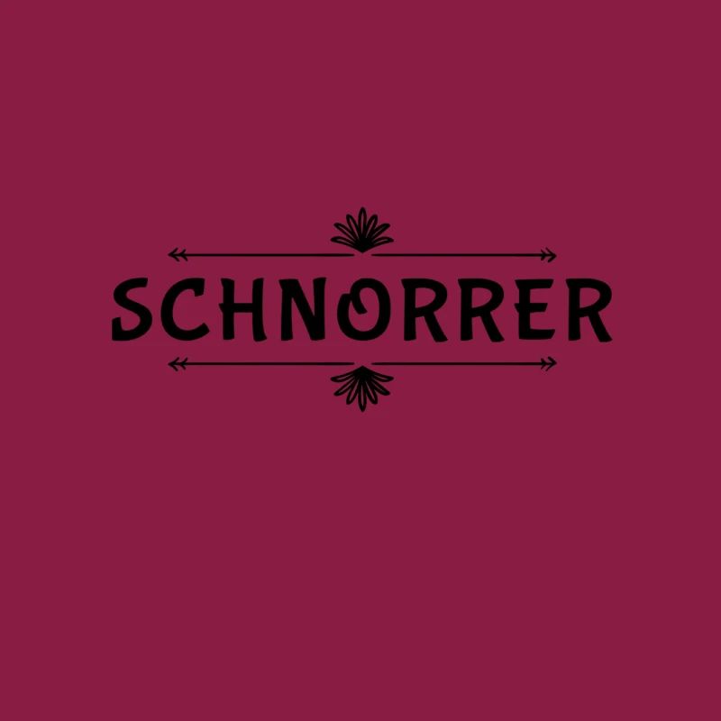 vor dir steht ein Schnorrer