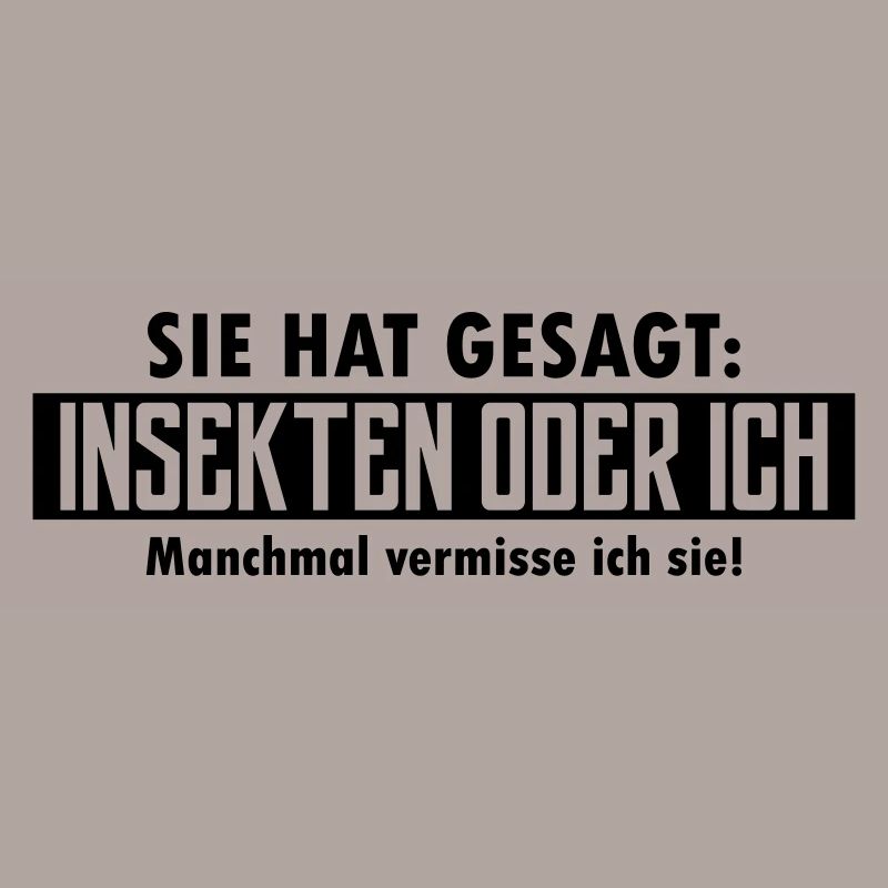 insekten oder ich