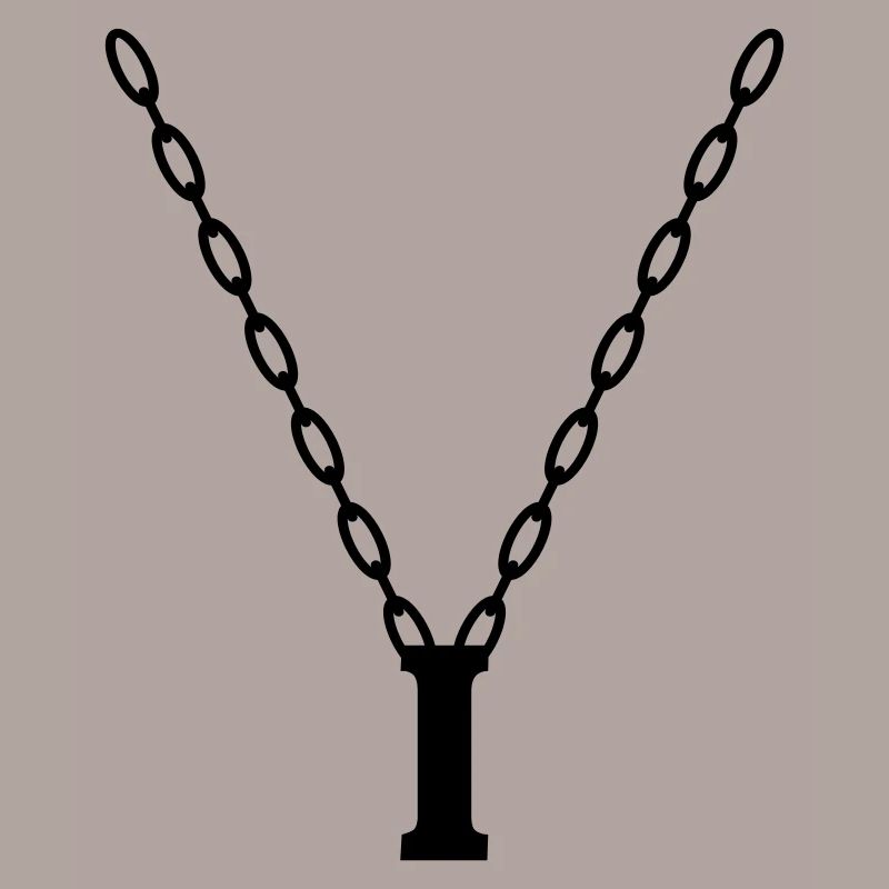 Buchstabenkette Initial I