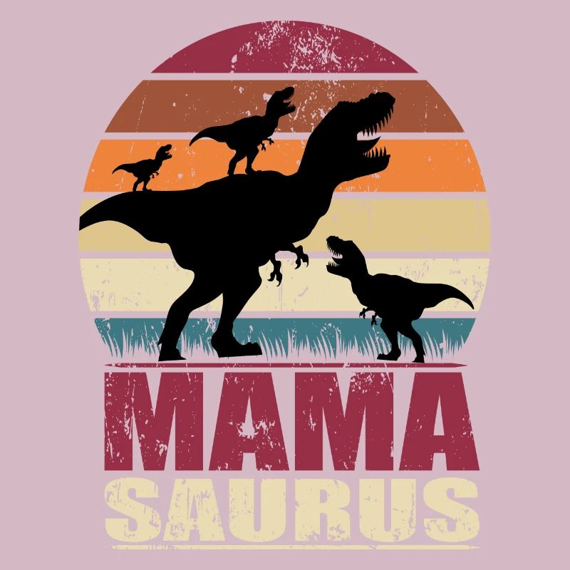 Mamasaurus Rex Dinosaurier Mutter Dino Drillinge