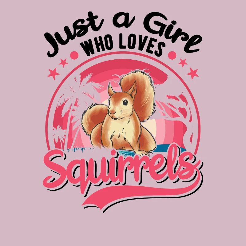 Eichhörnchen Mädchen Squirrel Grauhörnchen