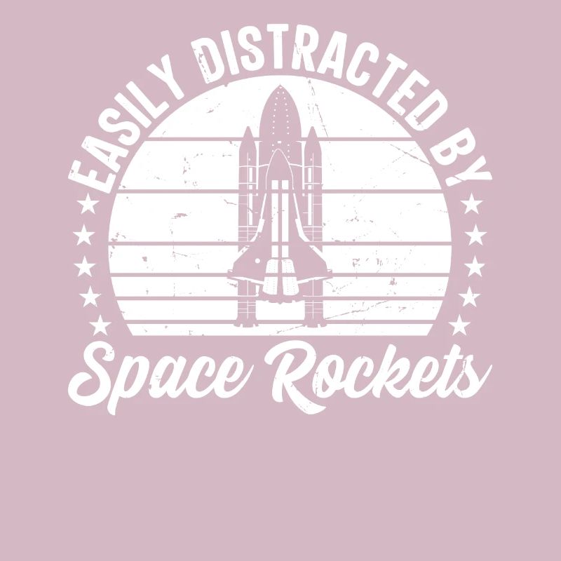 Rocket Ship Space Ship - Easily Distracted By Spac