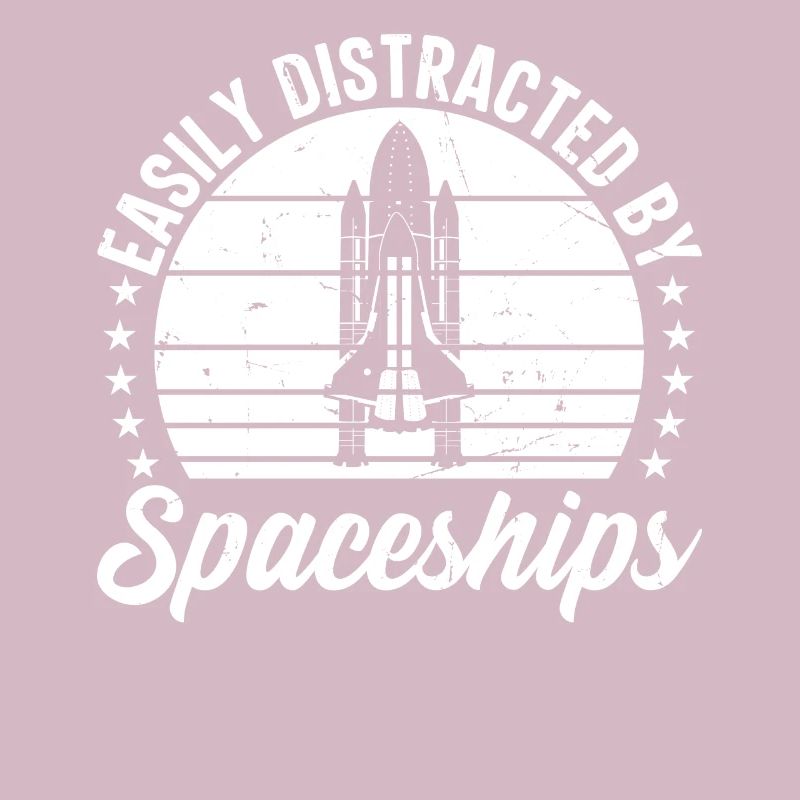 Rocket Ship Space Ship - Easily Distracted By Spac