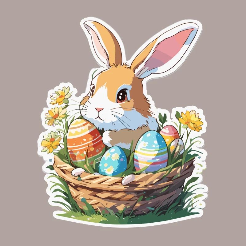Easter Bunny / Easter / Eggs / Holidays / Easter