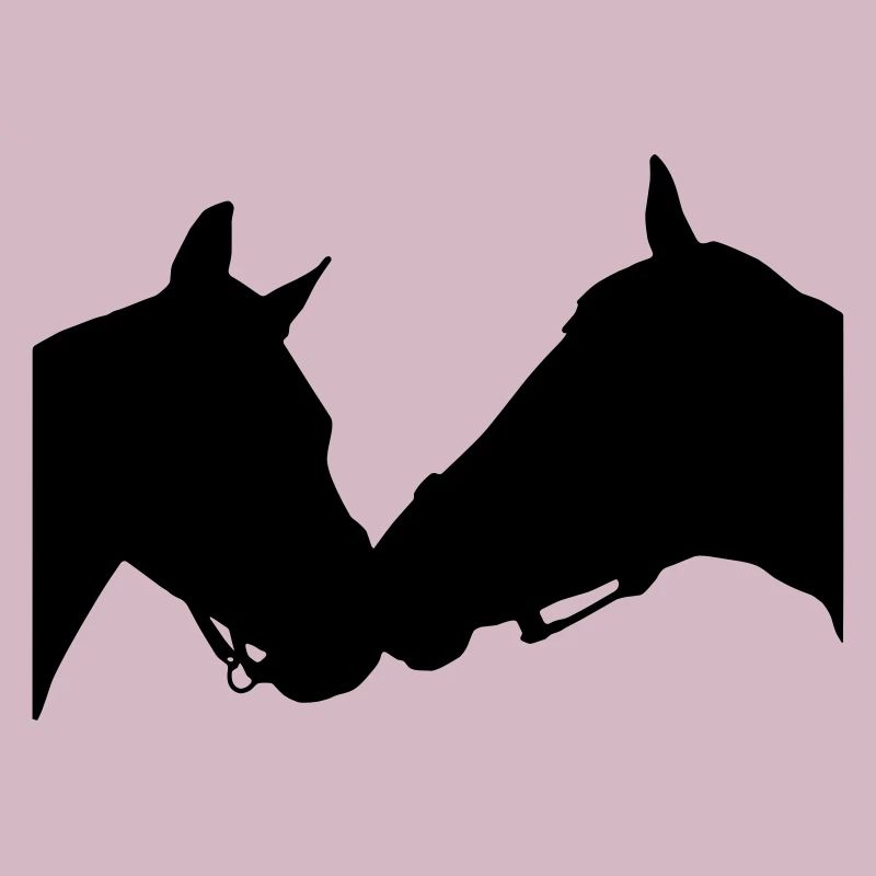 Pferde Silhouette