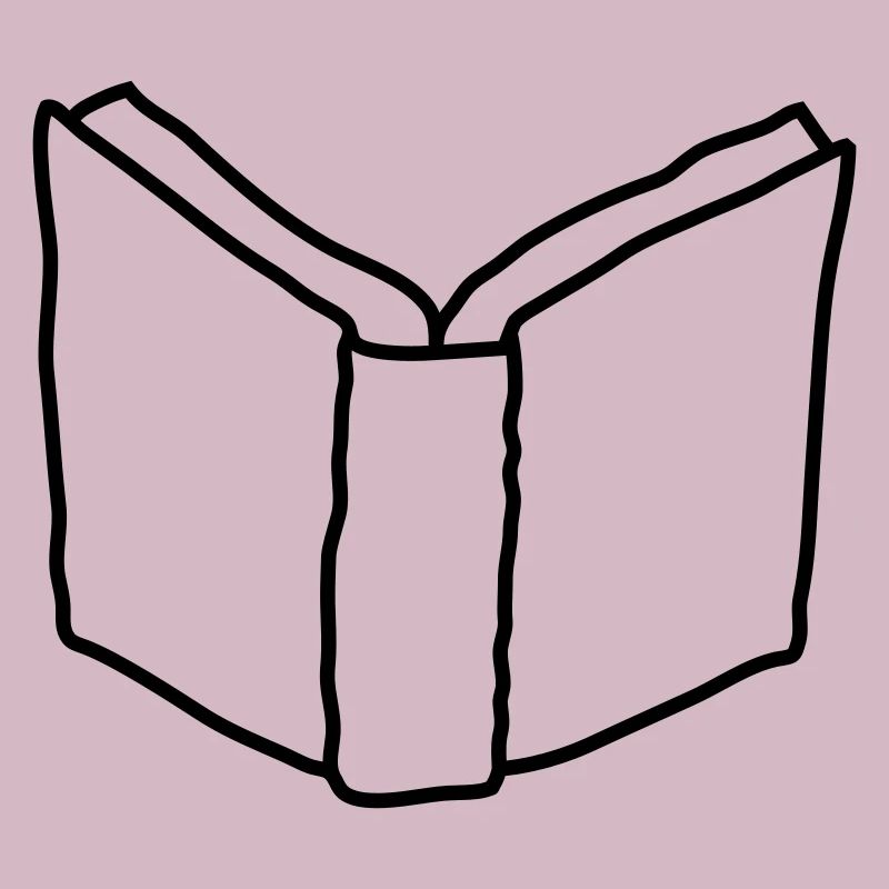 Comic offenes Roman Buch