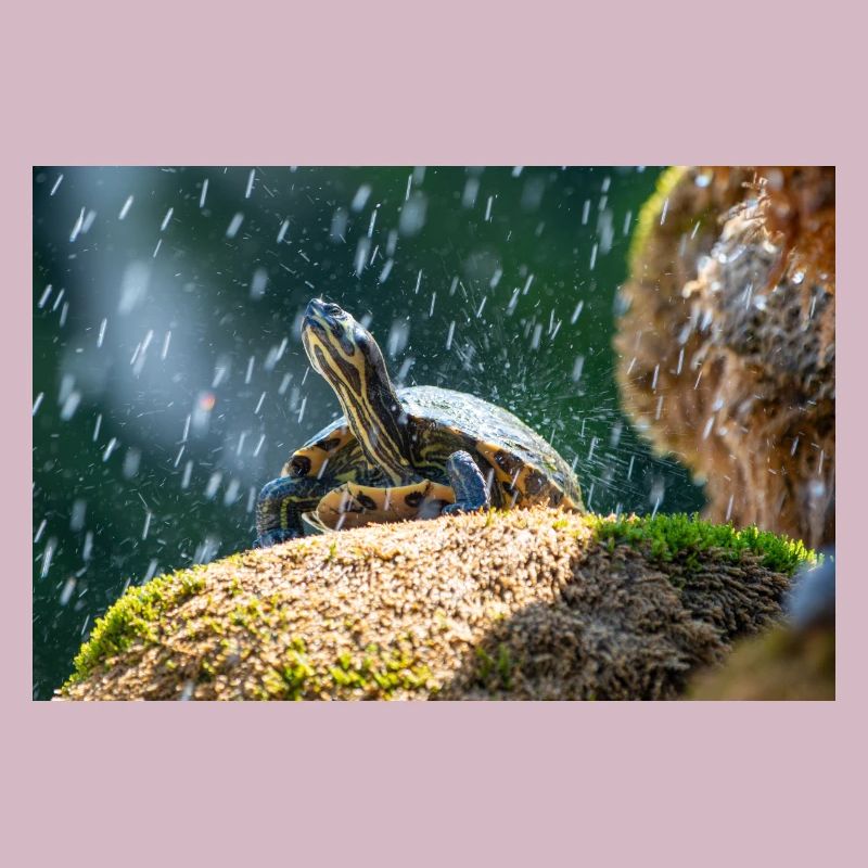 Yellow-bellied slider Trachemys scripta scripta