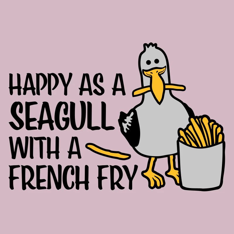 Heureux comme une mouette