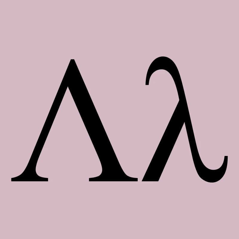 Lambda griechischen Buchstaben Bruderschaft von