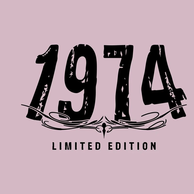 1974 ÉDITION LIMITÉE décorée | Graphique vectoriel