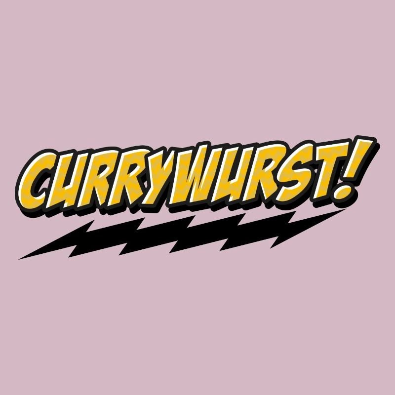 Currywurst Graffito
