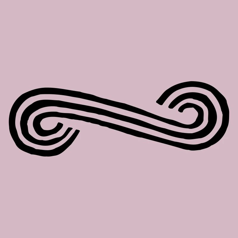 Ornament, bow - Vector graphic