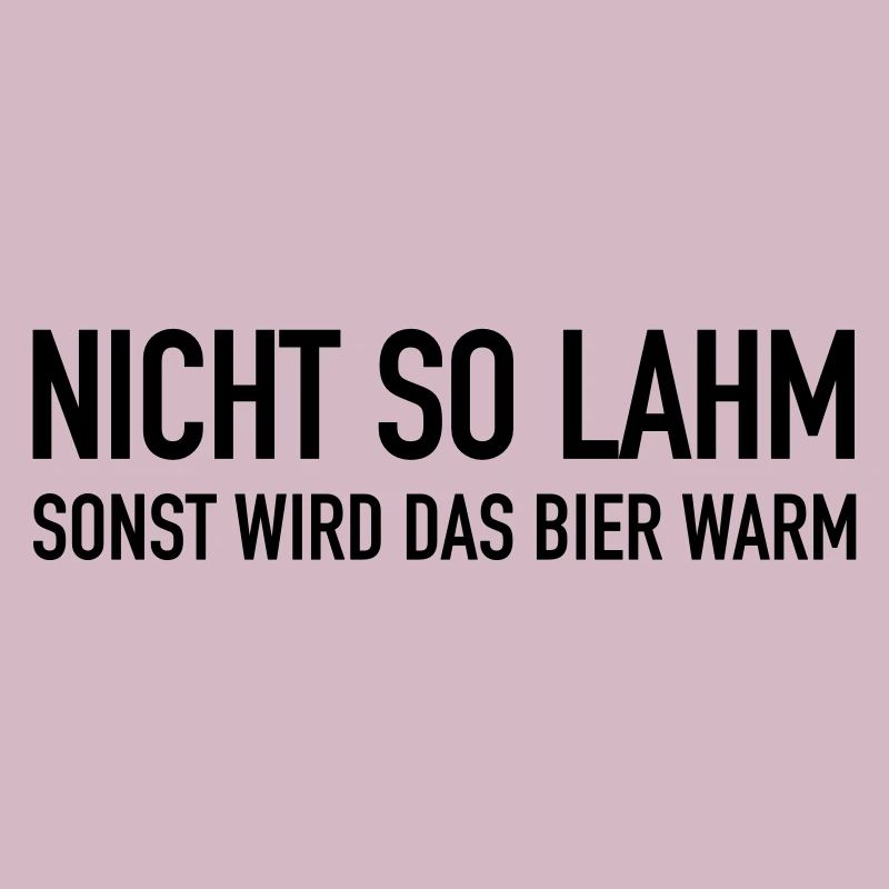 Nicht SO - Sonst WIr Das Bier Warm