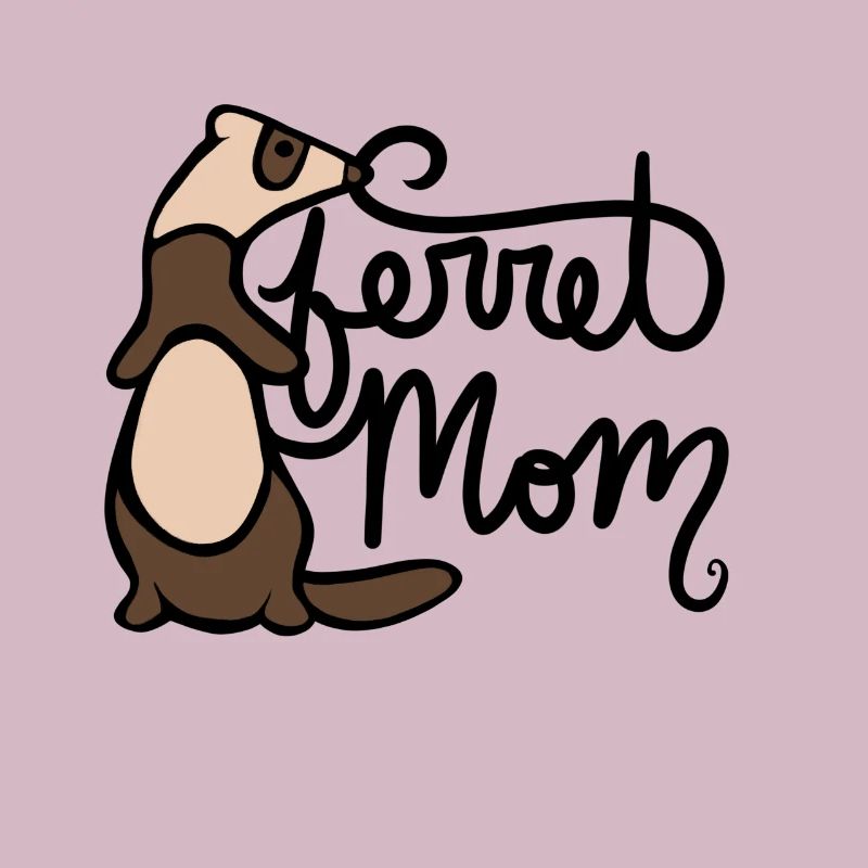 Frettchen Mutter