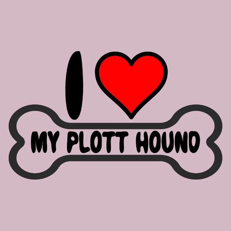 Plott Hound Plotthound Maman j’aime mon