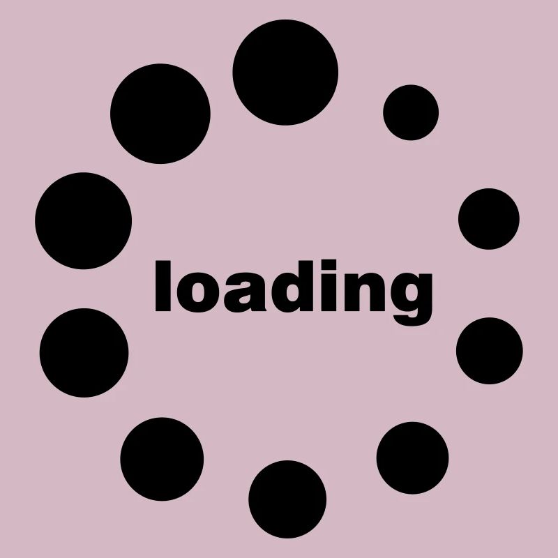 loading waiting thinking Beladung Preloader Tee