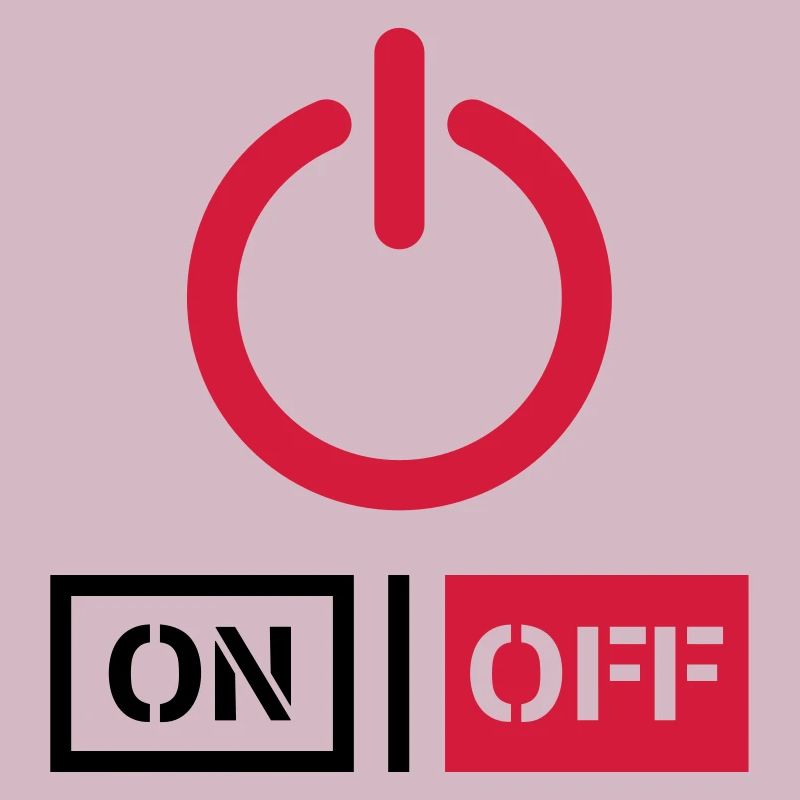 Off On Power Schalter Design
