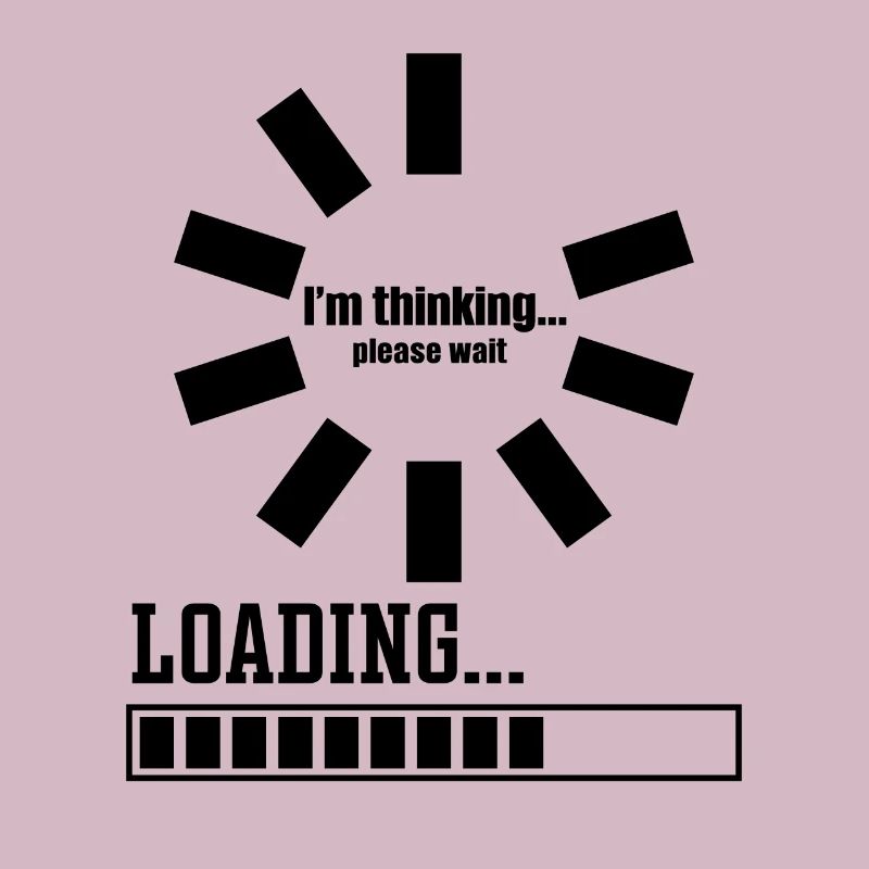 Im thinking please wait its Loading I Think