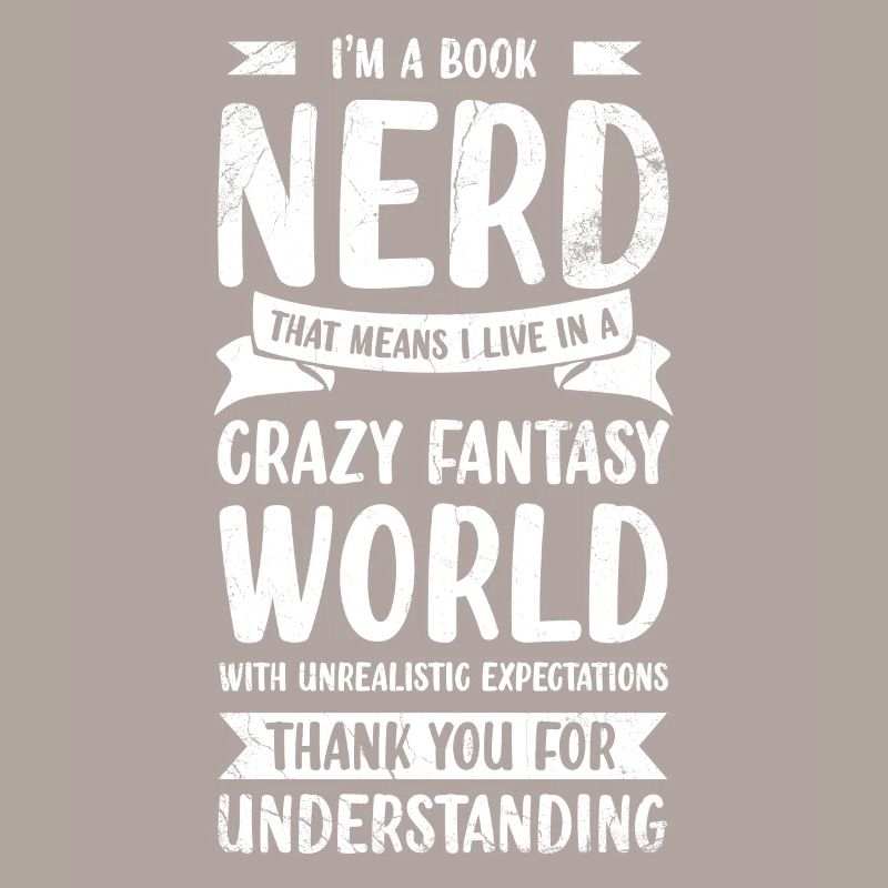 Ich Bin Ein Buch-nerd, Was Bedeutet, Dass Ich In