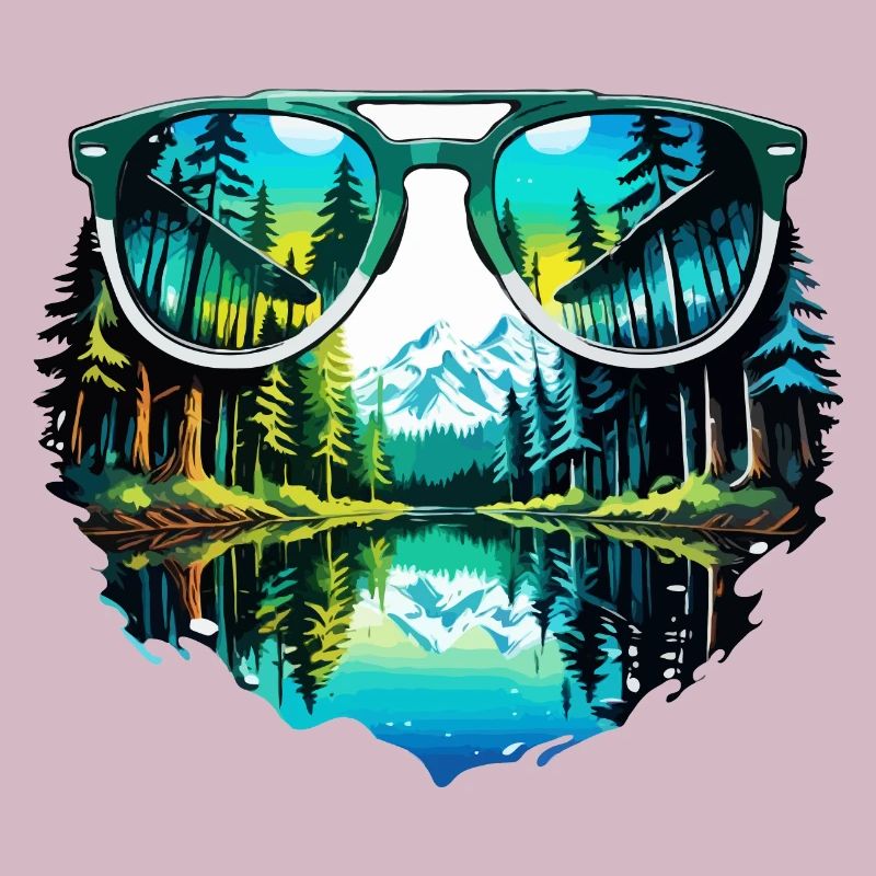 Lunettes de soleil / Reflection / Forest / Reflection
