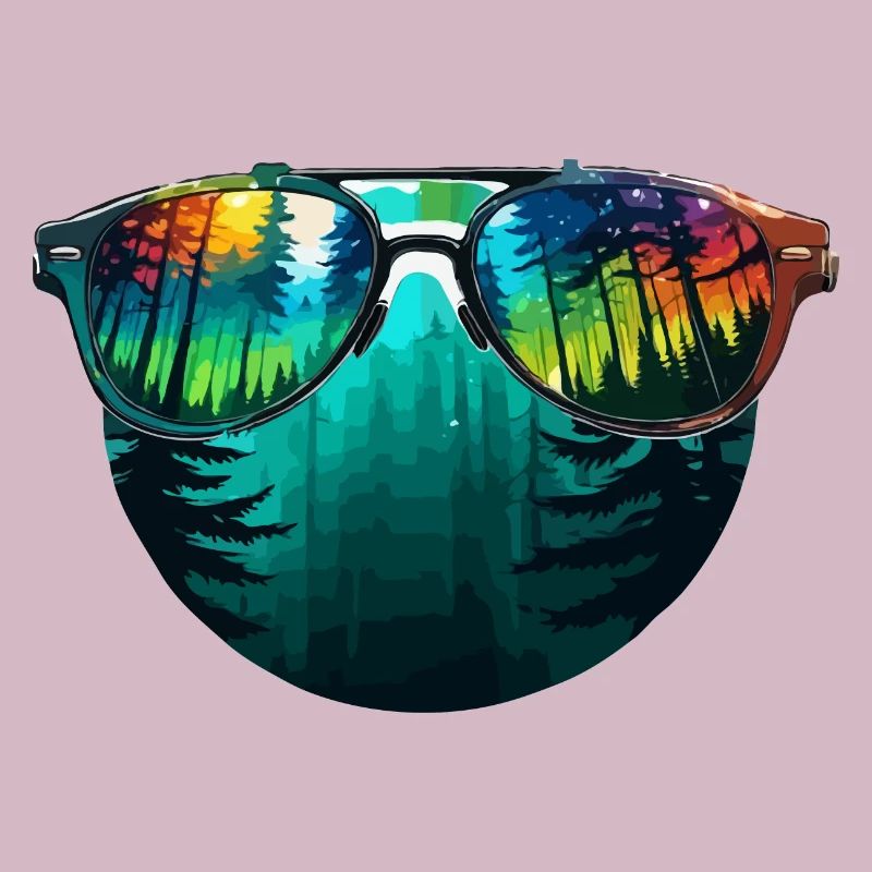 Lunettes de soleil / Reflection / Forest / Reflection