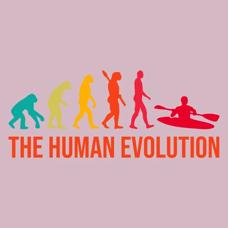 Evolution Graphic Kayaking Canoe Rowing Rower Padd