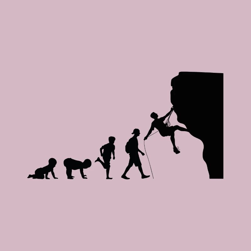 Kletternde Evolution