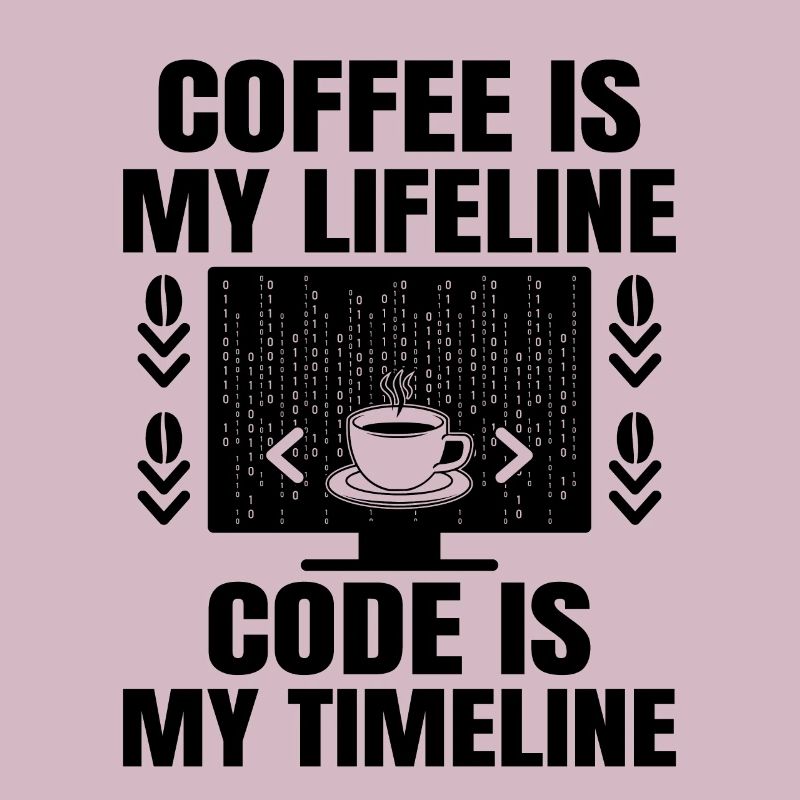Kaffee-Codierung Programmierer Programmierer Entwickler Nerd Coff