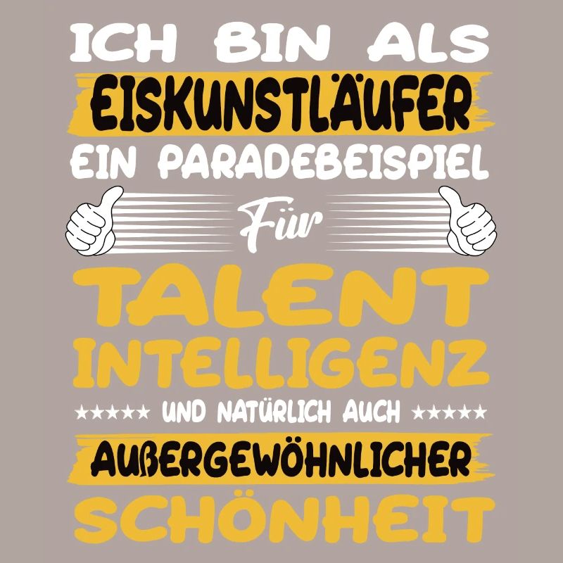 Eiskunstläufer ein Paradebeispiel Eiskunstlauf