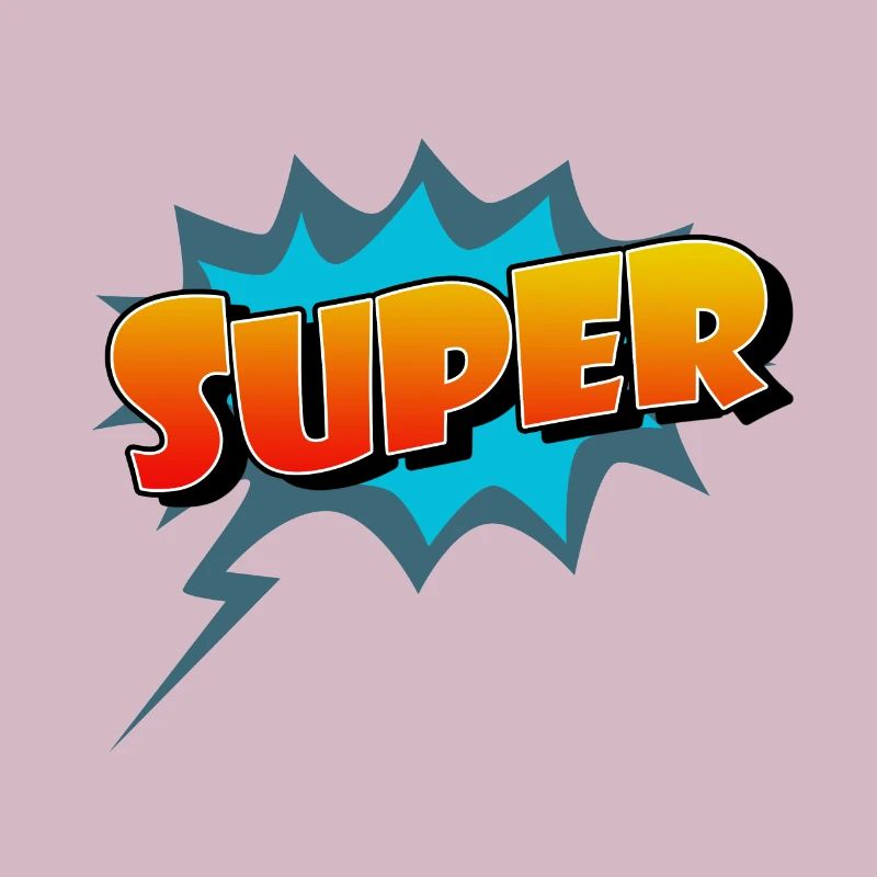 Super Comic Lettering Icon
