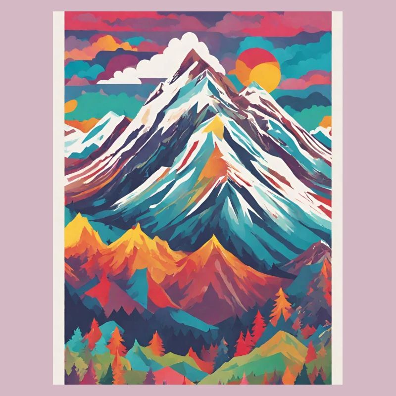 Bunte Berge