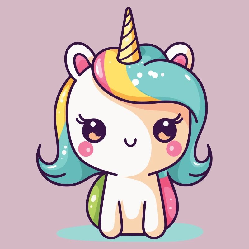 Regenbogen-Einhorn