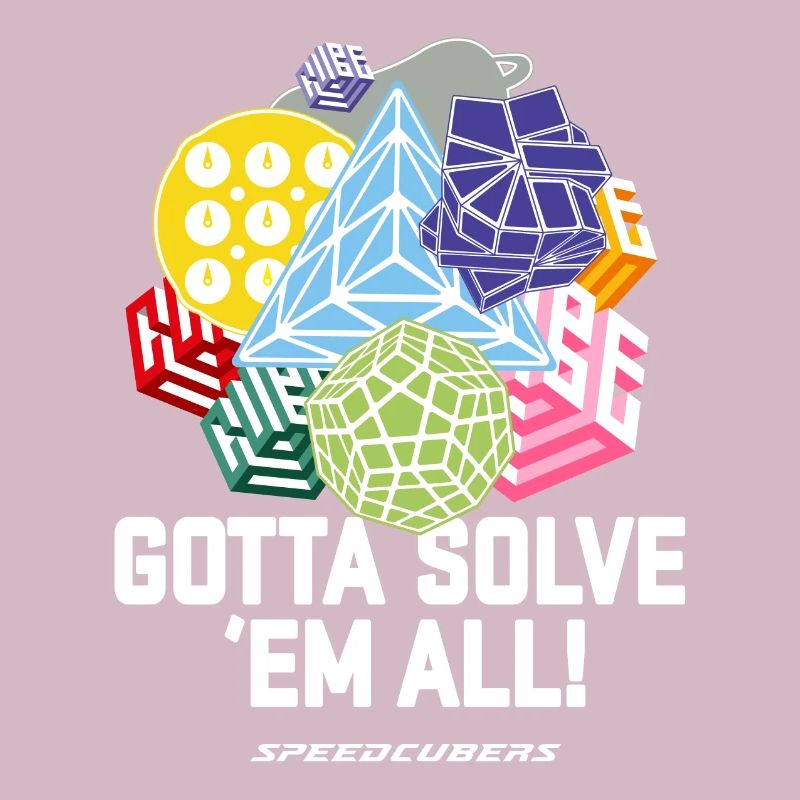 Gotta solve em all. Cubing-Cube-Cuber-Speedcubing