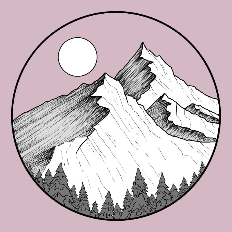 Rundes Berglogo