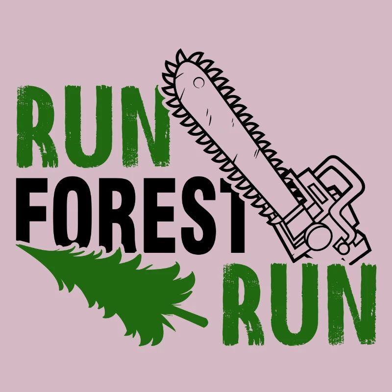 Forester de tronçonneuse de type bûcheron