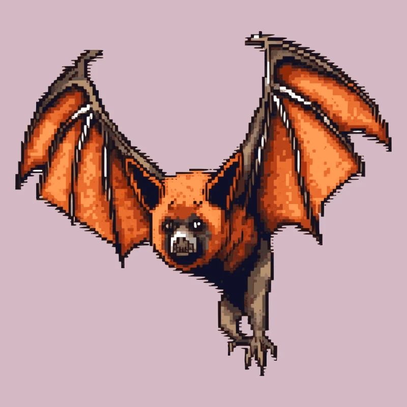 Flying fox dans de vieux graphismes rétro 16 bits