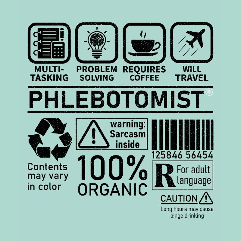 Phlebotomist multi tasking problem solving