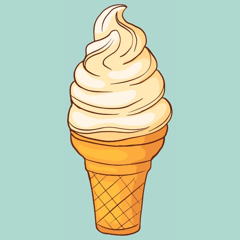 Softeis Eis Speiseeis Eiskrem Eiscreme Kugeleis