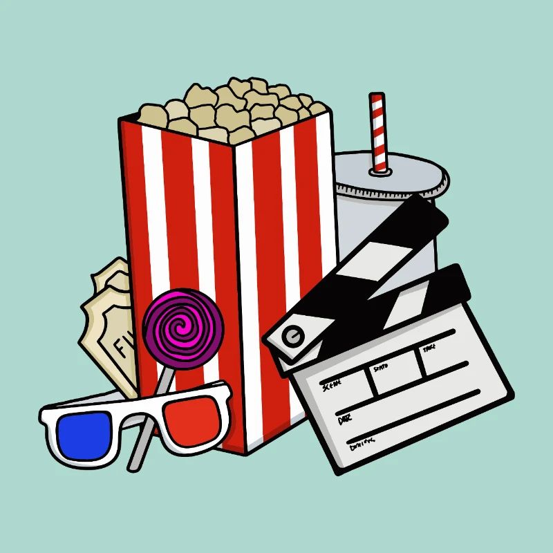 Retro-Kino-Snack-Collage
